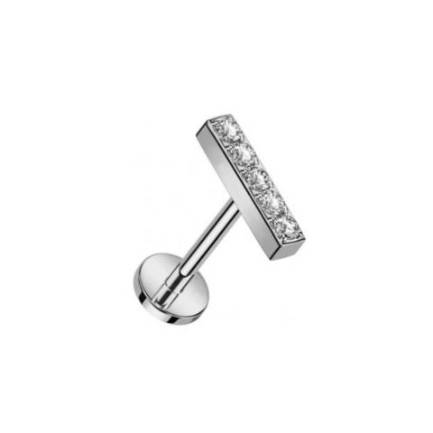 Labret titane G23 barre