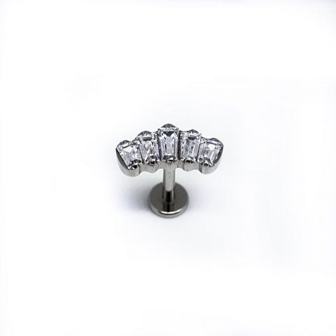 Labret titane F136 crown
