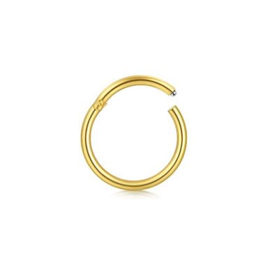 Clicker titane ASTM F136 gold PVD 18K