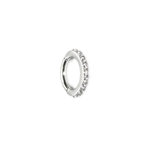Clicker nombril chrome cobalt