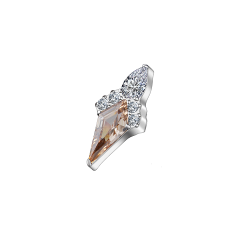 Accessoire pour filetage interne 0,9mm titane ASTM F136 champagne