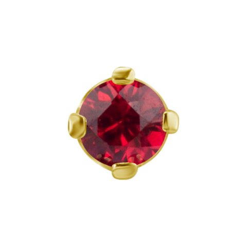 Accessoire threadless OR MASSIF 18K Saphir de songea
