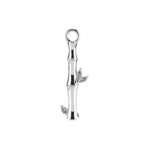Charm 24mm chrome cobalt bambou