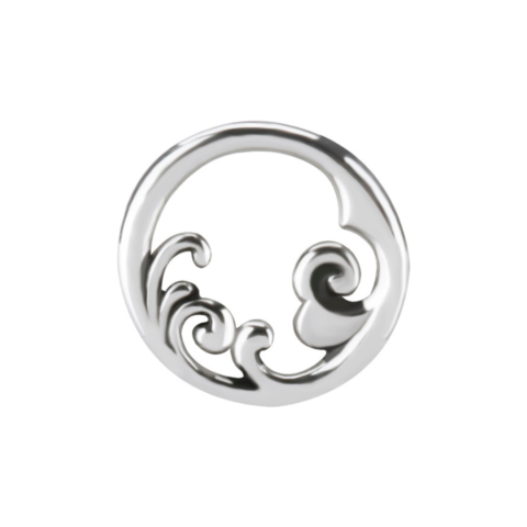 Charm 24mm chrome cobalt japanese waves