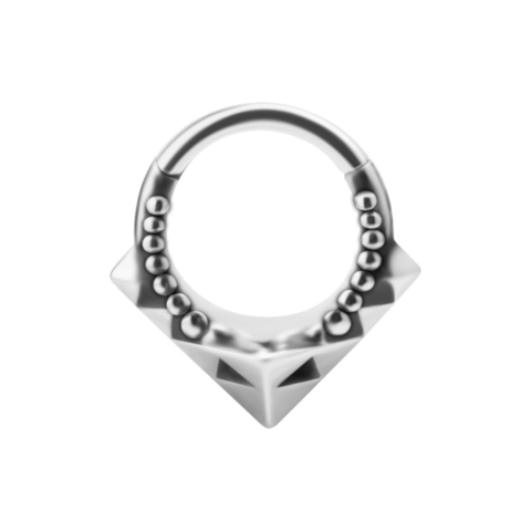 Clicker acier 316L tribal