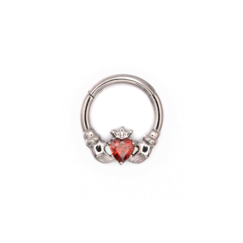 Clicker titane ASTM F136 red zircon
