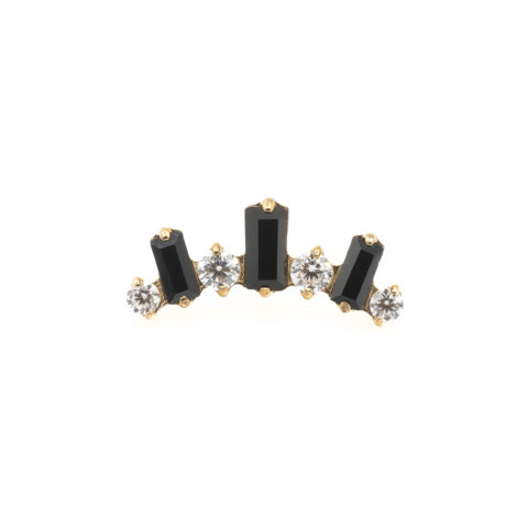 Accessoire pour filetage interne 0,9mm titane ASTM F136 gold PVD 18K