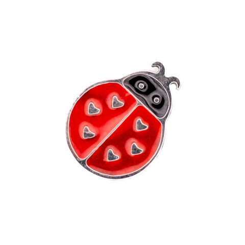 Accessoire pour filetage interne 0,9mm titane ASTM F136 coccinelle