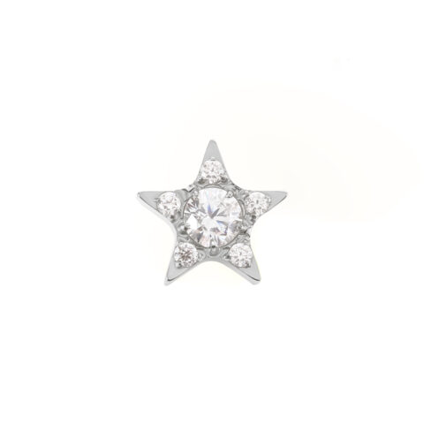Accessoire pour filetage interne 0,9mm titane ASTM F136 star