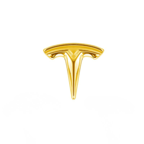 Accessoire pour filetage interne 0,9mm titane ASTM F136 gold PVD 18K tesla